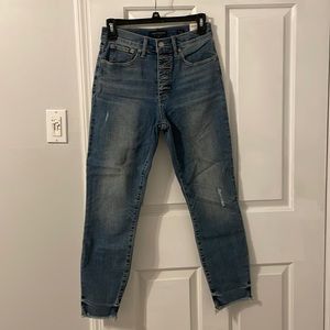 Lucky Brand high rise skinny jeans